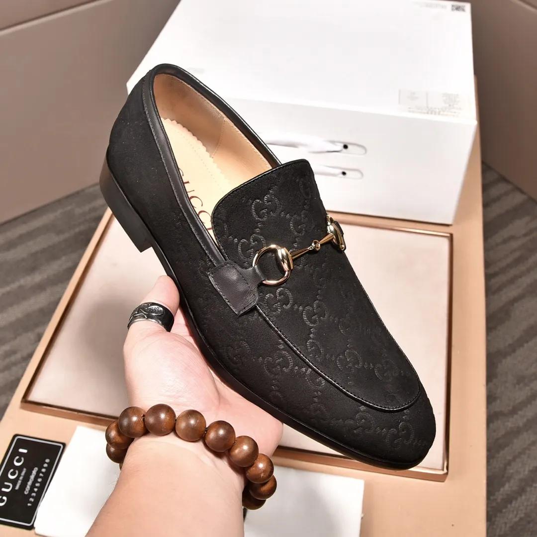 Men's shoes💰540📛📛Original (water-dyed cowhide) Gucci GUCCI official website formal shoes🌀 Italian🇮🇹imported cowhide➕top imported water-dyed cowhide lining💋Finely handmade original bottom, the real thing looks better when photographed in person Standard size 38-44